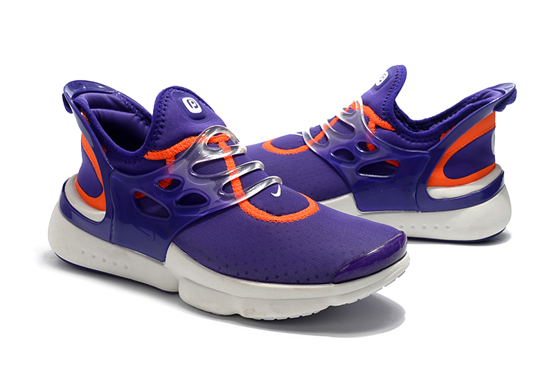 Men Nike Air Presto VI Purple Orange Running Shoes